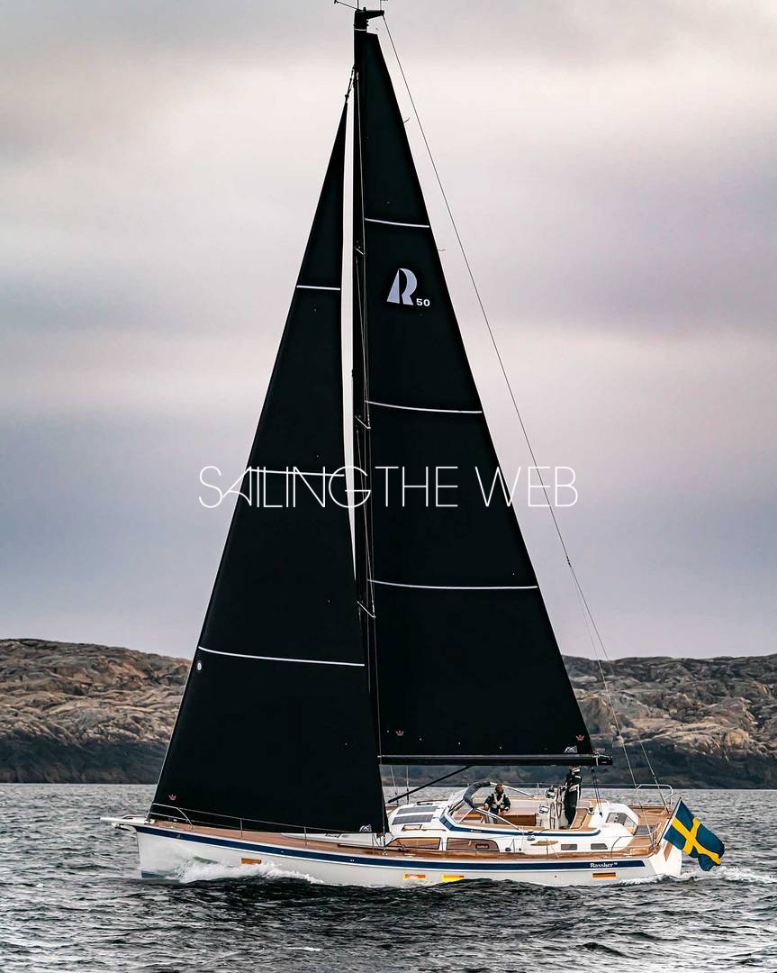 Hallberg rassy 50 sailing3 Hallberg rassy 50 sailing3